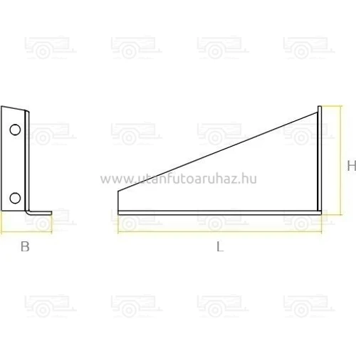 Kép 2/2 - Víztartály konzol