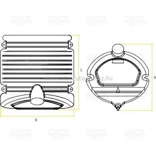 Kép 2/2 - Víztartály 50L szappanadagolóval