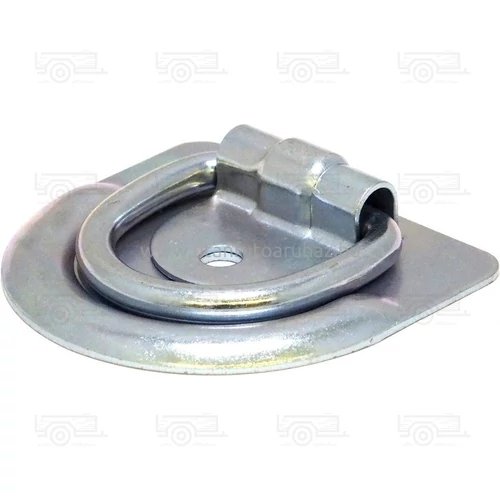 Rögzítő fül tányéros féloldalas horganyzott