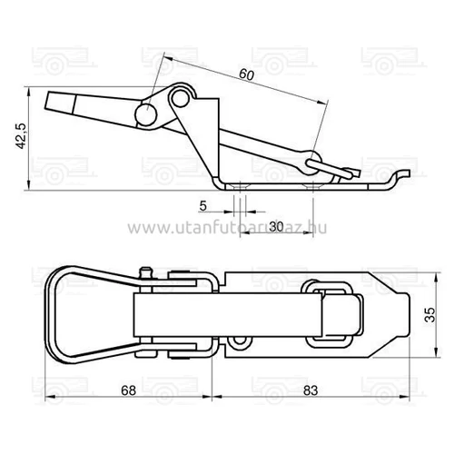 Kép 2/3 - Seprűtartó, Ø28-Ø40mm átmérőhöz
