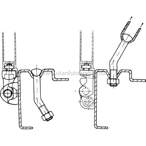 Kép 3/3 - Rögzítő fül U 95x107 mm