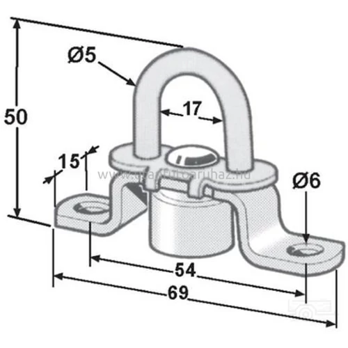 Kép 2/2 - Ponyvafül - elfordítható
