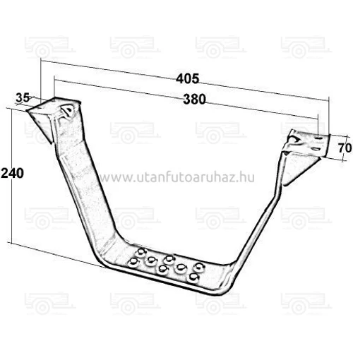 Kép 2/2 - Lépcső 1 fokú fix