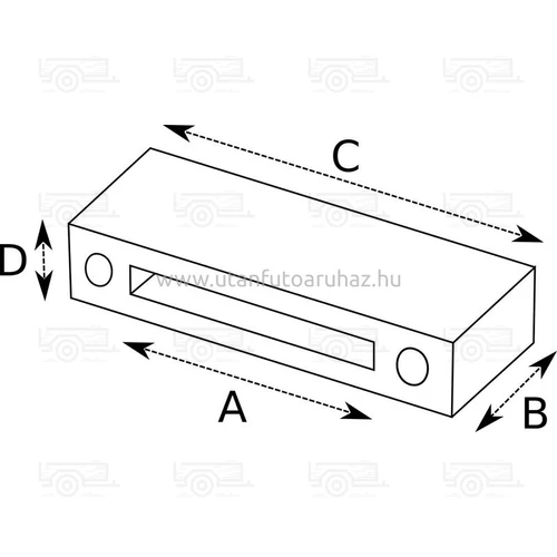 Kép 2/2 - Spanifer csúszásgátló - jármű rögzítéshez  50 mm