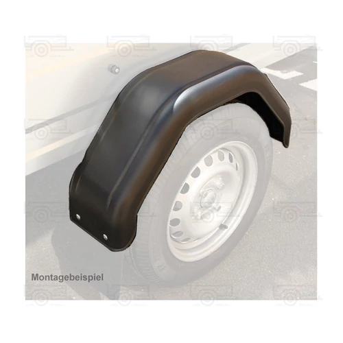 Kép 2/2 - KNOTT műanyag sárvédő R13 - 13"