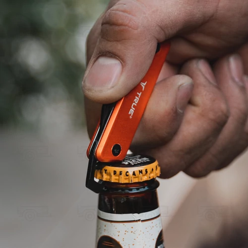 Kép 4/6 - TRUE UTILITY MODERN KEY CHAIN KNIFE - Orange (Gift Box)