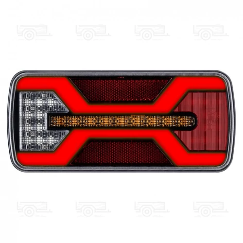 Kép 3/10 - X-SPIDER hátsó lámpa, jobb, tolató,rendszám v., vezetékes, L2427