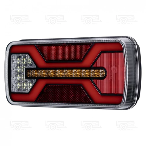 Kép 4/10 - X-SPIDER hátsó lámpa, jobb, tolató,rendszám v., vezetékes, L2427