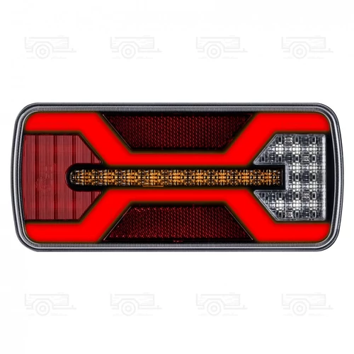 Kép 3/10 - X-SPIDER hátsó lámpa, bal, ködlámpa,rendszám v., vezetékes, L2426