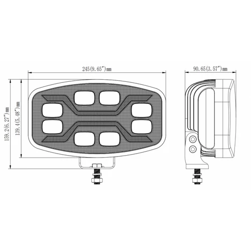 Kép 12/13 - Spider X-SPIDER  LED helyzetjelző, munkalámpa funkciókkal
