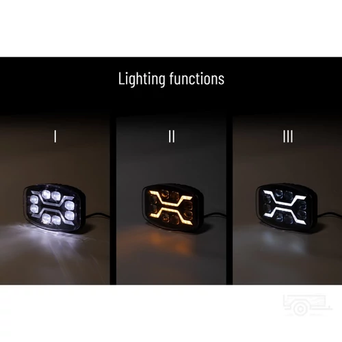 Kép 5/13 - Spider X-SPIDER  LED helyzetjelző, munkalámpa funkciókkal