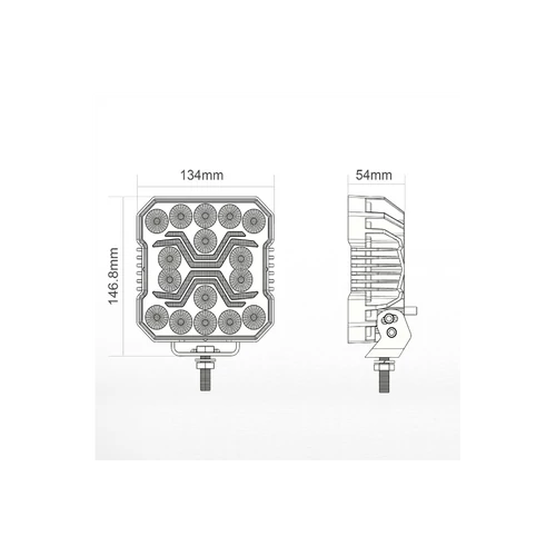 Kép 15/17 - Spider X-SPIDER 2 LED munkalámpa