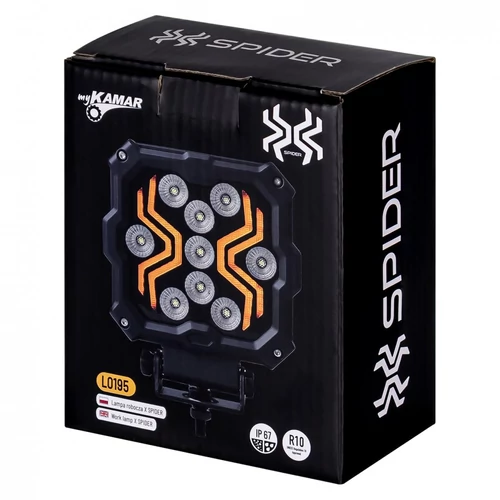 Kép 17/17 - Spider X-SPIDER 2 LED munkalámpa