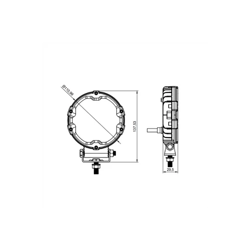 Kép 15/17 - Spider X-SPIDER 3 LED munkalámpa