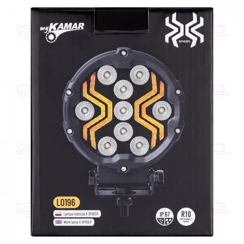 Kép 16/17 - Spider X-SPIDER 3 LED munkalámpa