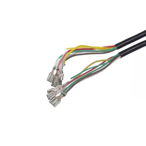 Kép 2/2 - Utánfutó elektromos kábel köteg, 13 pólusú dugvillával, 7 méter , csúszósarus kábelvégekkel