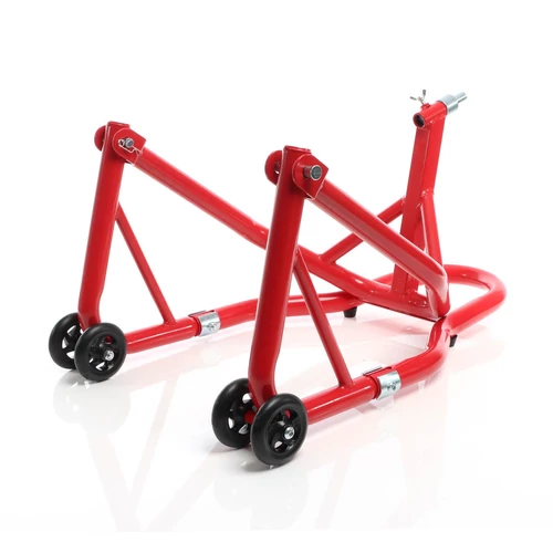 Kép 2/9 - XPOtool kormányfej szerelvényállvány motorkerékpár, 5 adapter 13-18mm, első kerék