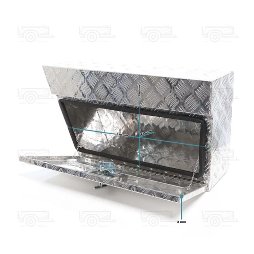 Kép 6/10 - XPOtool alumínium láda, jobb oldalra - felépítmény alá