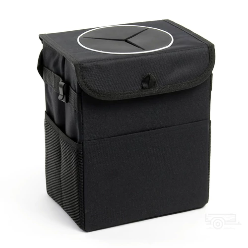 XPOtool autós szemetes 8 literes vízálló összecsukható fedél, 3 zseb