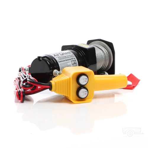 Kép 6/10 - XPOtool 2000 elektromos csörlő, 12,5m drótkötéllel