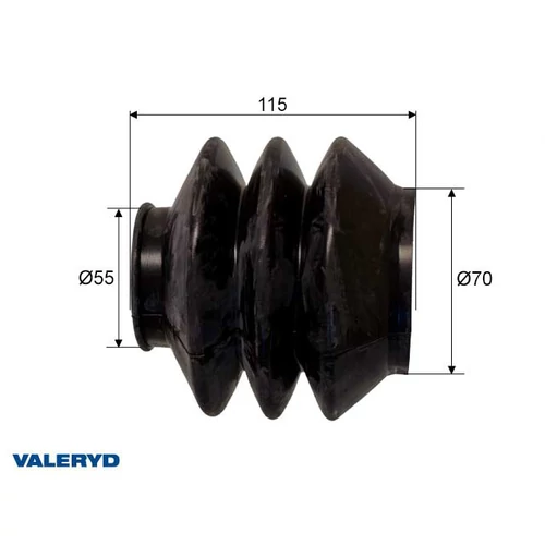 AL-KO gumiharang 2,8VB, 3,5VB, 351S, 351VB , 3500AE fékvezérlőre