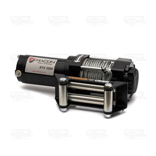 Kép 4/10 - Macon ATV 3500W elektromos csörlő, 13m drótkötéllel