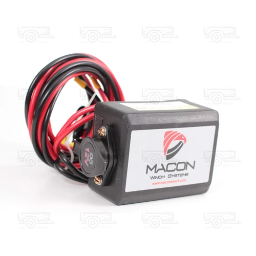 Kép 7/10 - Macon ATV 3500S elektromos csörlő, 13m szintetikus kötéllel
