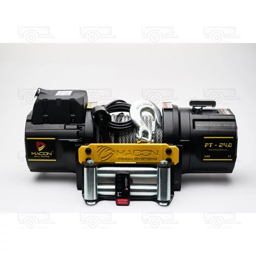 Macon Professional PT-24.0 elektromos csörlő, 25m acélsodronnyal