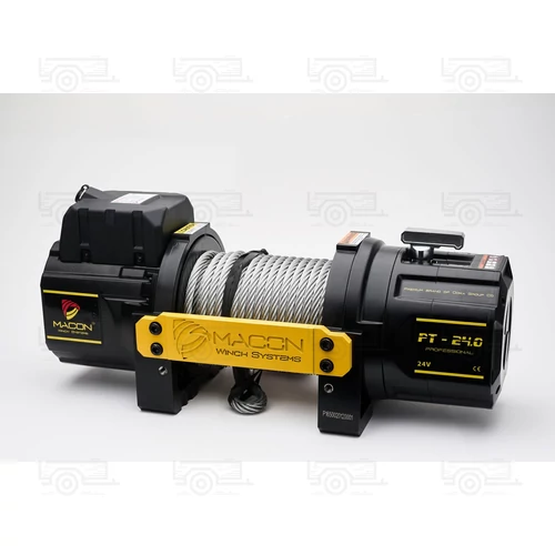 Kép 3/14 - Macon Professional PT-24.0 elektromos csörlő, 25m acélsodronnyal