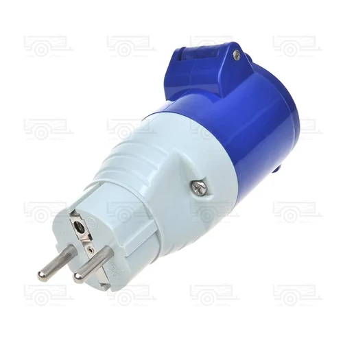 Kép 2/7 - Adapter, Schuko aljzatról CEE dugóra