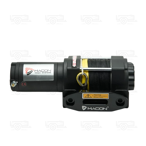 Macon ATV 3500S elektromos csörlő, 13m szintetikus kötéllel