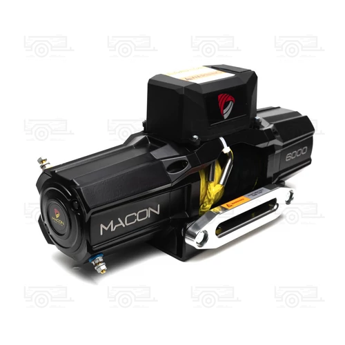 Kép 2/5 - Macon Wild6000  elektromos csörlő, 17m szintetikus kötéllel