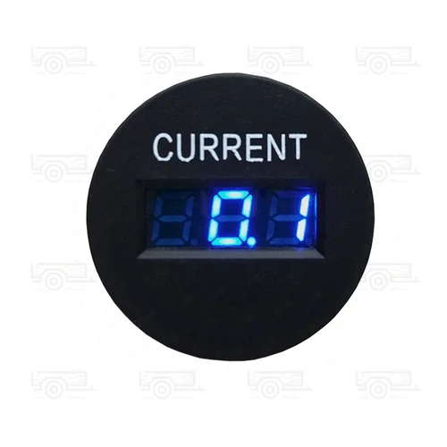 Amper mérő digitális 12/24 V, Ø 26,4 mm