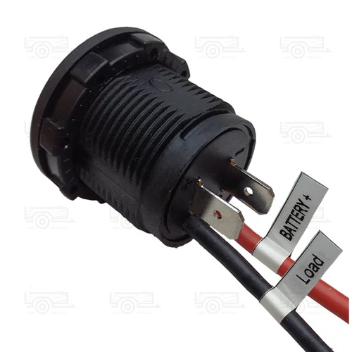 Kép 3/3 - Amper mérő digitális 12/24 V, Ø 26,4 mm