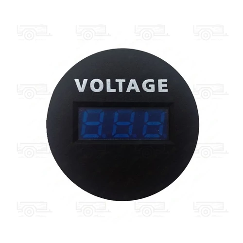Kép 2/3 - Feszültség mérő  6 - 33 V, Ø 26,4 mm