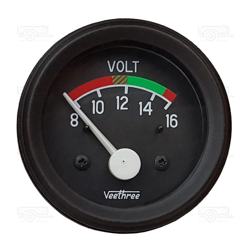 Feszültség mérő 12V 8 - 16V -  52mm