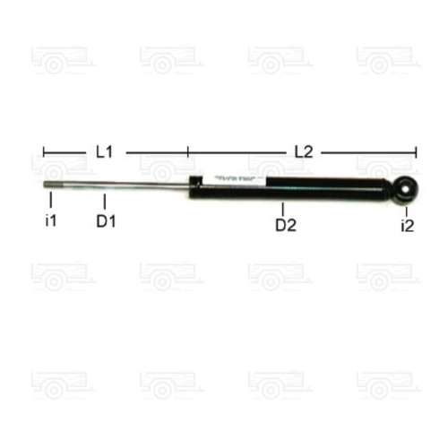 AL-KO 200s/200sv/200sr gázrugó