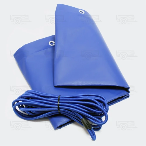 Kép 4/5 - Utánfutó ponyva gumikötéllel -  2575x1345x50 mm