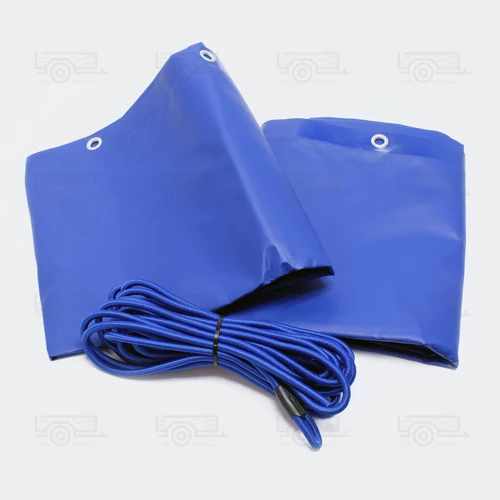 Kép 3/5 - Utánfutó ponyva gumikötéllel -  2575x1345x50 mm