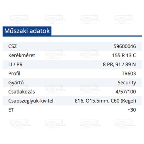 Kép 2/2 - Gumiabroncs 155 R 13 C