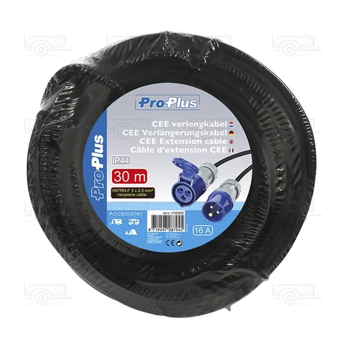 Kép 2/2 - CEE, H07RN-F, hosszabbítókábel, 30 m, 3x2,5 mm²