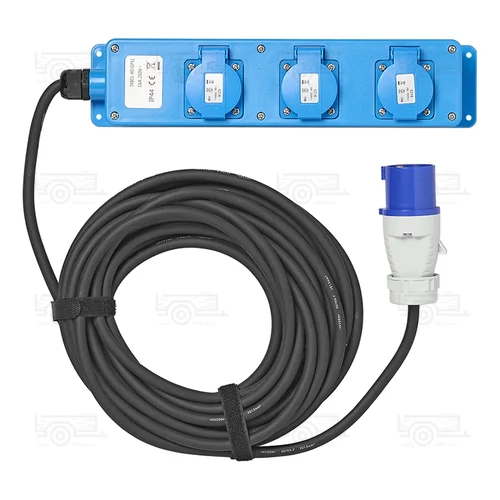 Kép 5/7 - CEE, H07RN-F, 3-utas Schuko aljzat, 10 m, 3x1,5 mm²