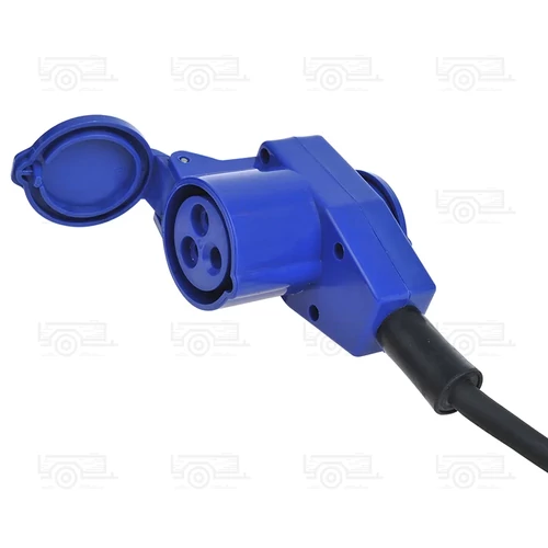 Kép 2/5 - CEE, H07RN-F, hosszabbítókábel, 20 m, CEE szögletes csatlakozóval + Schuko aljzat, 3x2,5 mm²