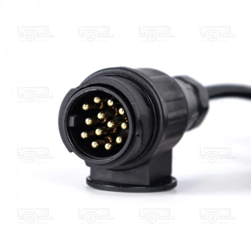 Kép 3/5 - Spirálkábel 13 tűs csatlakozóval, 12V, 3M