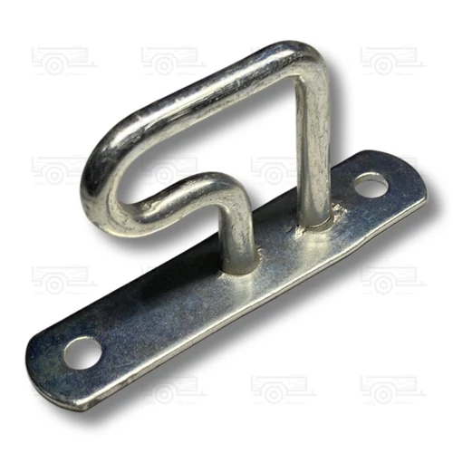 Ponyvafül hajlított füllel