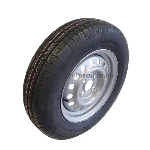 Utánfutó komplett kerék, 13" 155/70R13, 4J13, 100x4, ET30