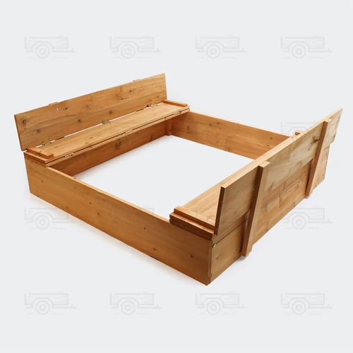 Homokozó paddal 100 cm x 100 cm