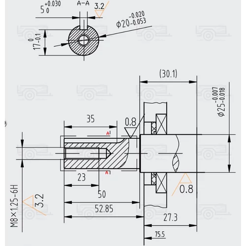 Kép 6/6 - LIFAN 168 Benzinmotor 4,8kW (6,5PS) öninditóval