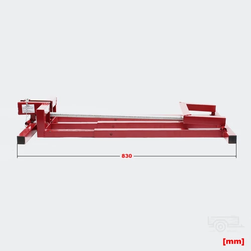 Kép 7/8 - Fűnyíró traktor billentő, szereléshez  400 KG