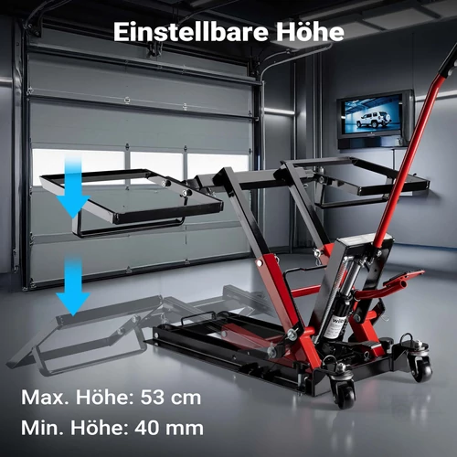 Kép 5/5 - Hidraulikus emelő 3 az 1-ben,300 kg-ig, fűnyírótraktorhoz, egyéb gépekhez